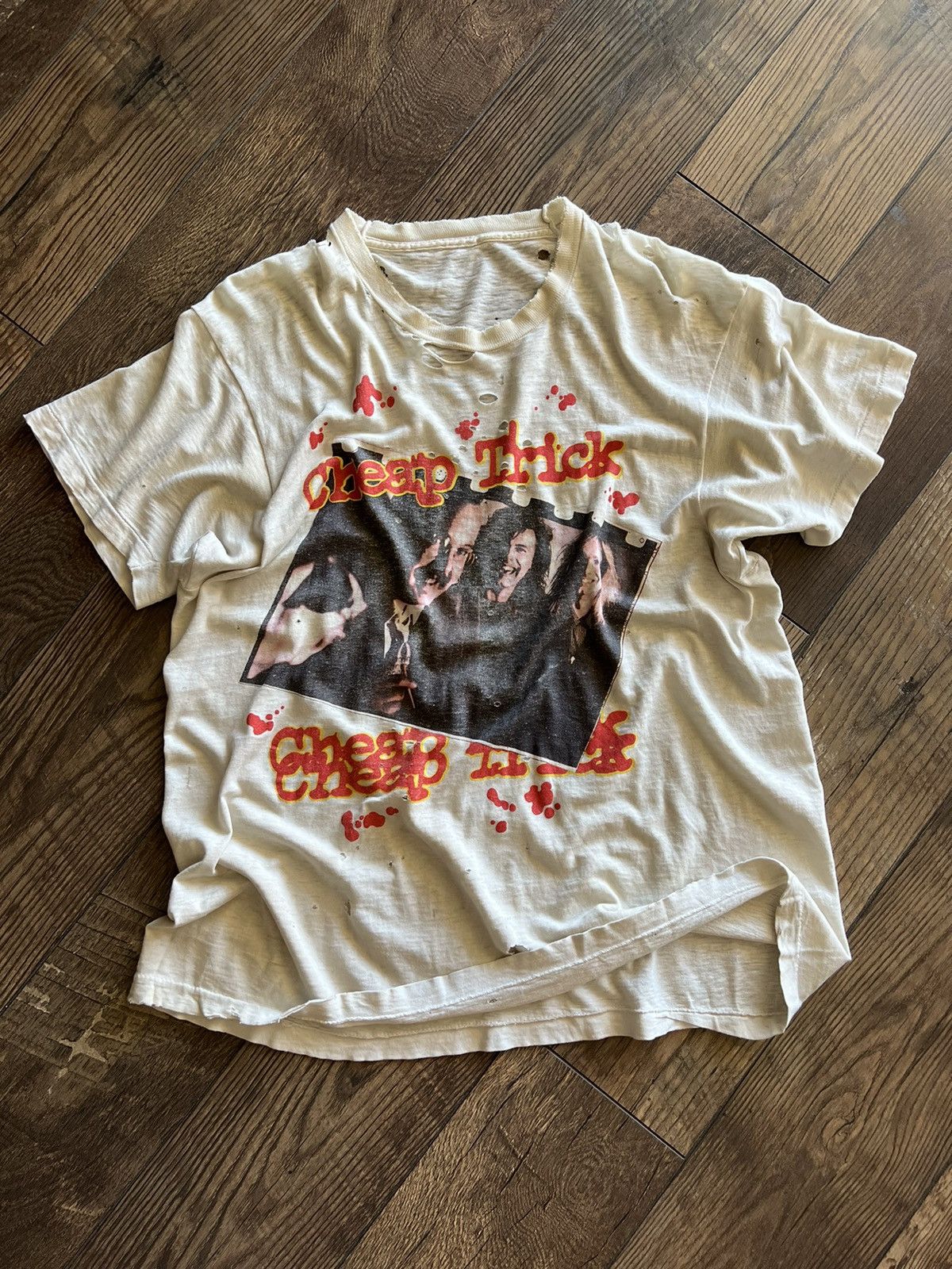 Band Tees × Rare × Vintage Vintage 80’s Cheap Trick T Shirt | Grailed