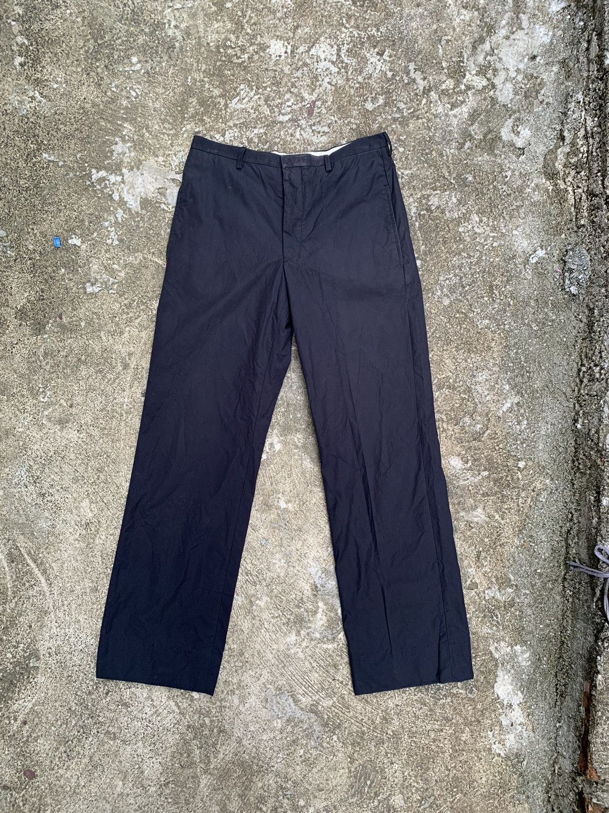 Helmut Lang NWT 99AW coating leather astro biker pants