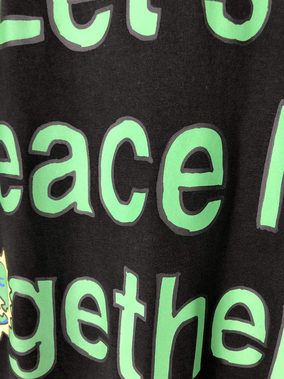 Market Chinatown Market Peace Together Black T-Shirt Size US M / EU 48-50 / 2 - 9 Thumbnail