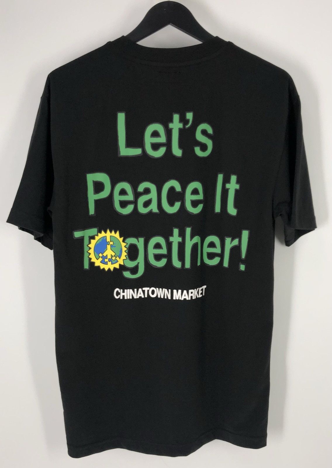Market Chinatown Market Peace Together Black T-Shirt Size US M / EU 48-50 / 2 - 11 Thumbnail