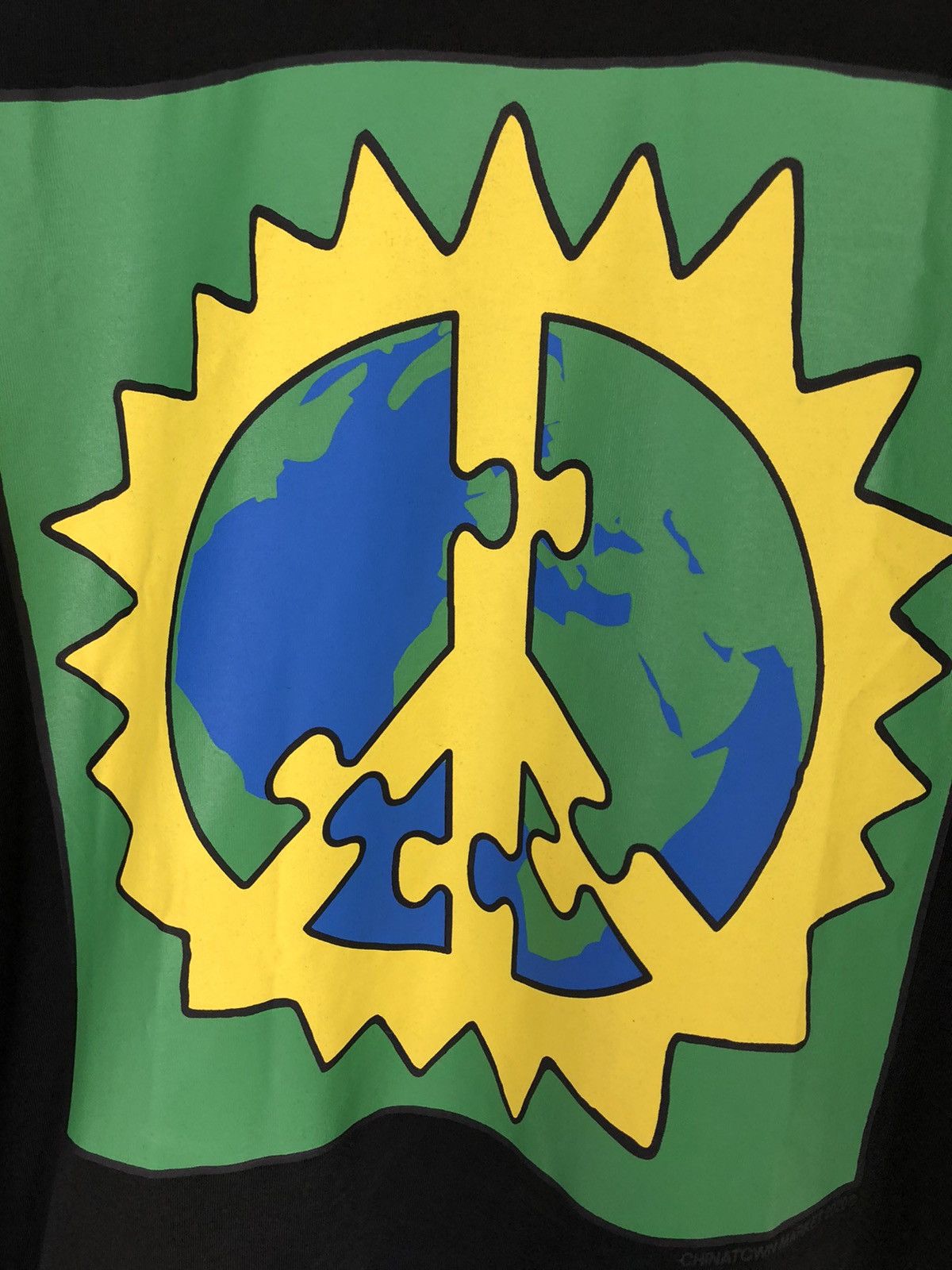 Market Chinatown Market Peace Together Black T-Shirt Size US M / EU 48-50 / 2 - 3 Thumbnail