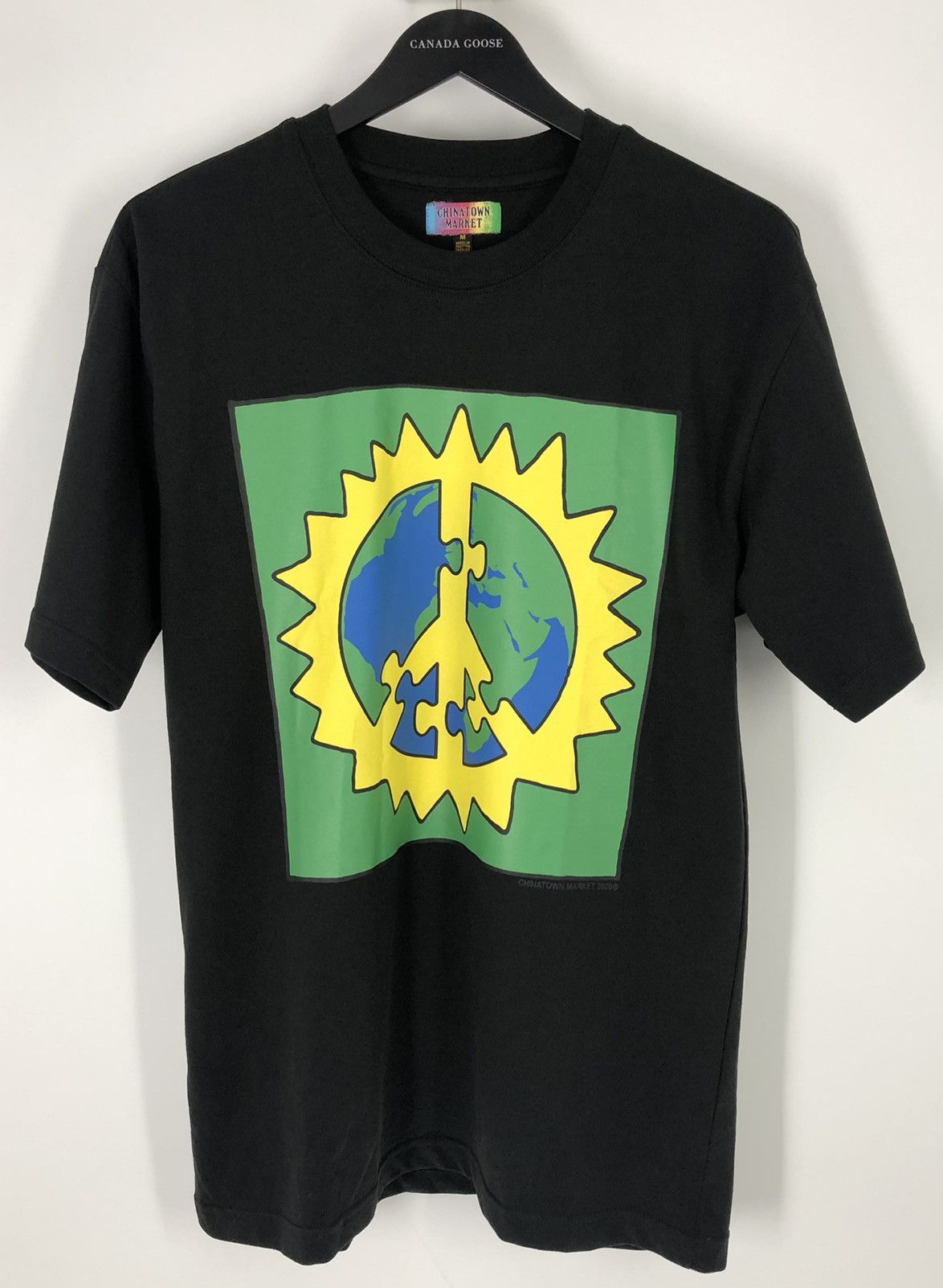 Market Chinatown Market Peace Together Black T-Shirt Size US M / EU 48-50 / 2 - 2 Thumbnail