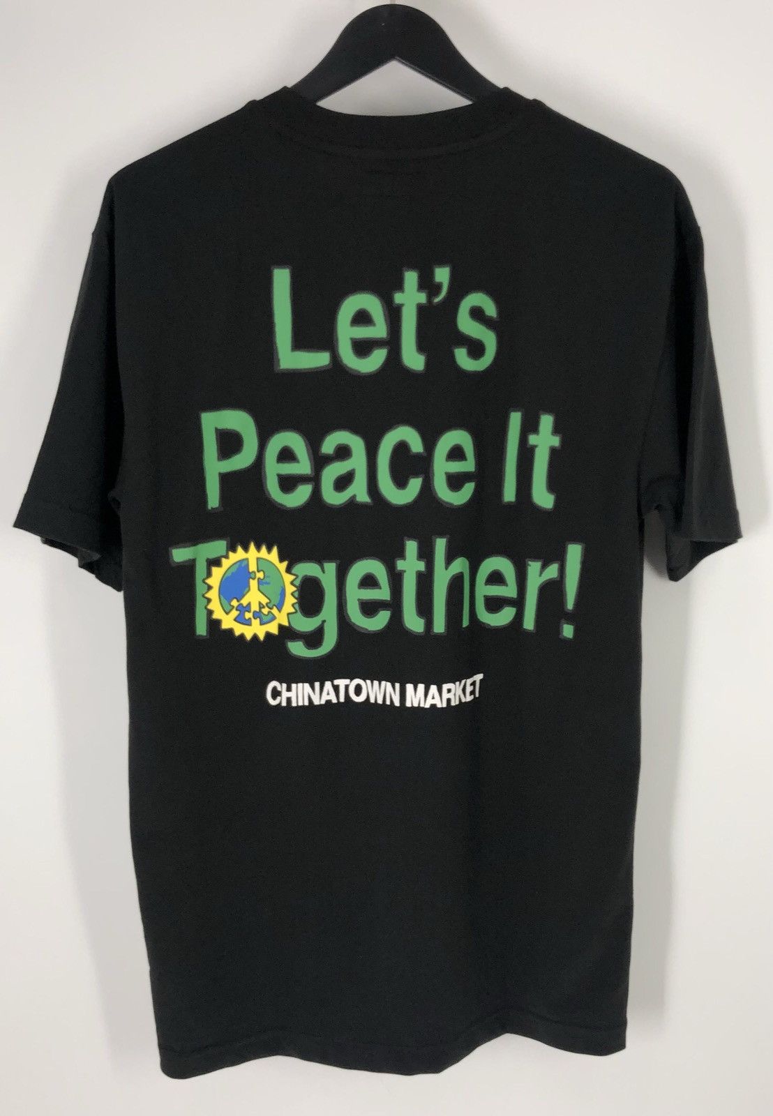 Market Chinatown Market Peace Together Black T-Shirt Size US M / EU 48-50 / 2 - 1 Thumbnail