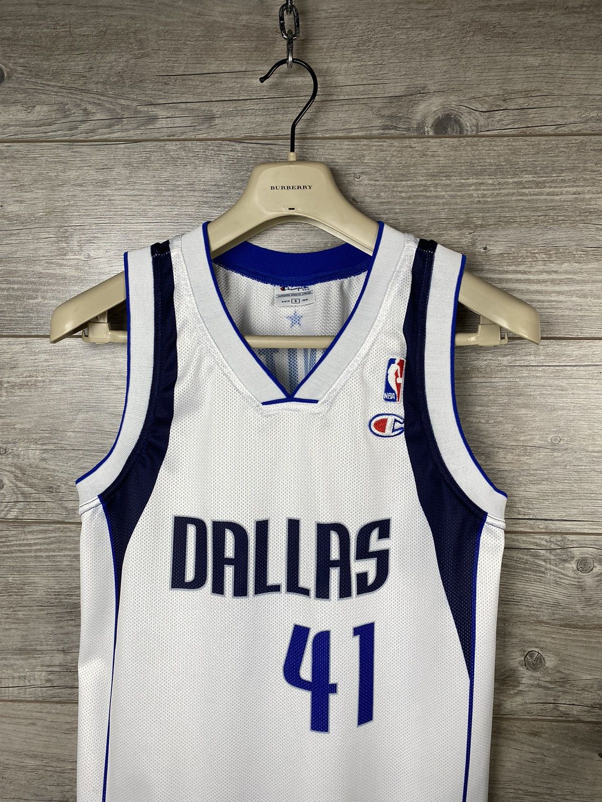 Rare! Dirk Nowitzki #41 Dallas Mawericks NBA Jersey Shirt