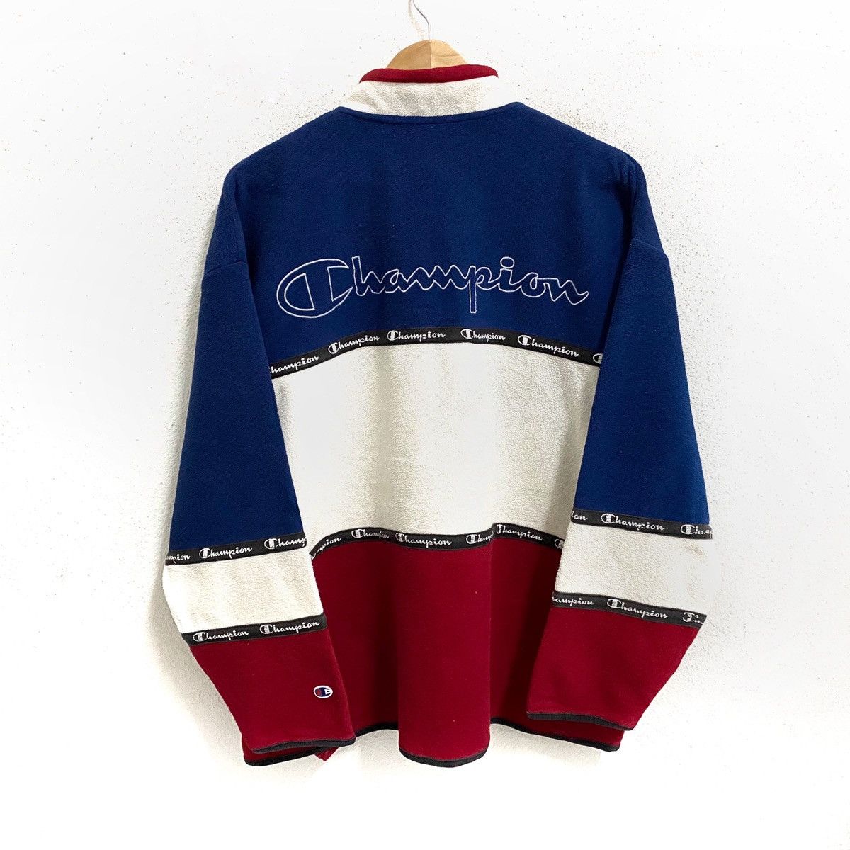 Champion × Vintage VINTAGE CHAMPION BIG LOGO FLEECE SWEATSHIRT Size US XL / EU 56 / 4 - 2 Thumbnail