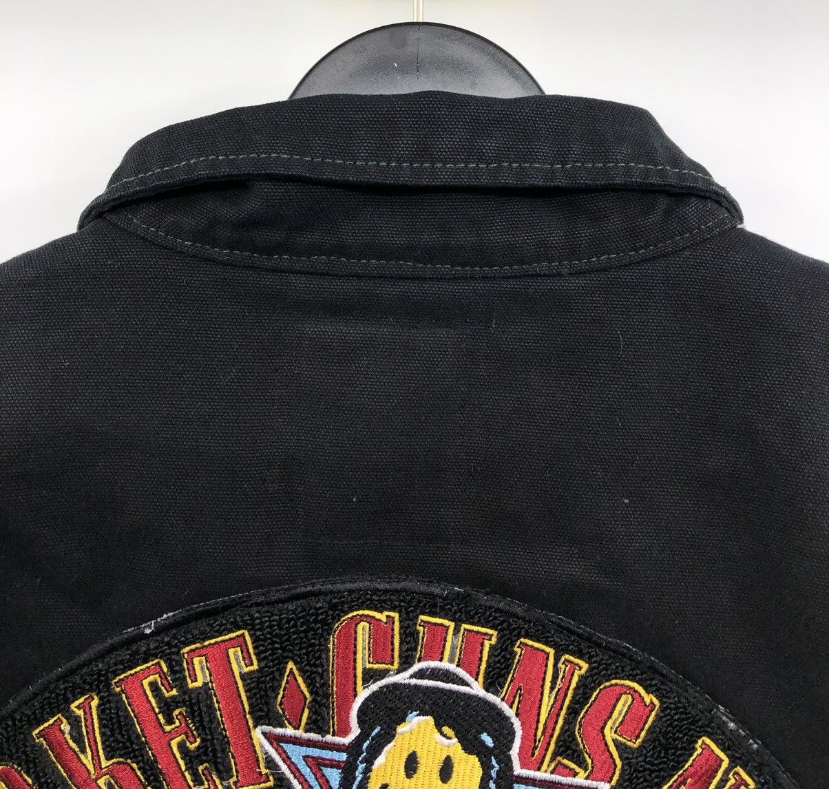 Other Market Guns N’ Roses Smiley Cross Album Black Canvas Jacket Size US XL / EU 56 / 4 - 9 Thumbnail