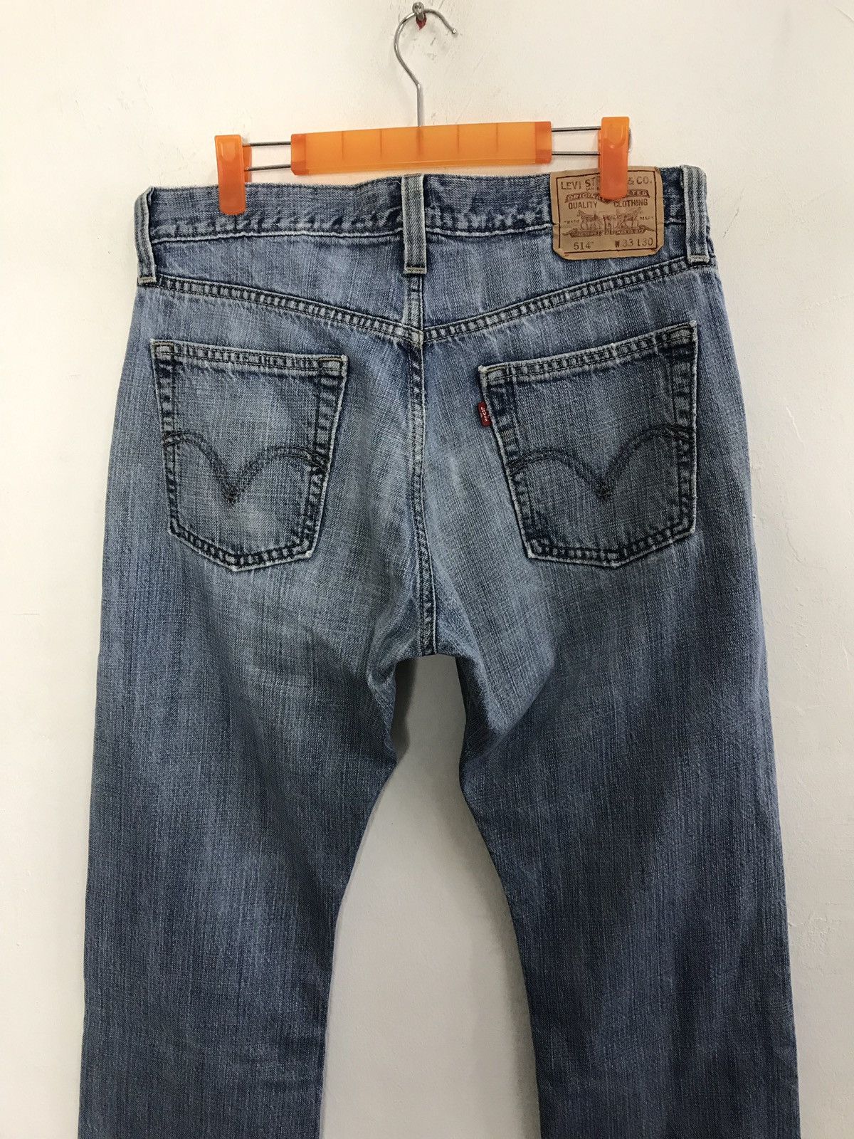 Levi's Vintage Clothing × Vintage Vintage Levi’s Distressed Denim Jeans Size US 33 - 10 Thumbnail