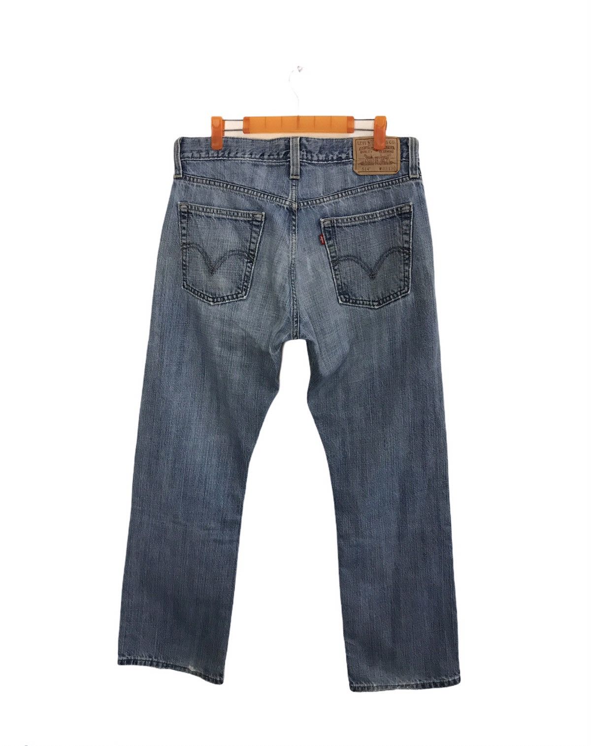 Levi's Vintage Clothing × Vintage Vintage Levi’s Distressed Denim Jeans Size US 33 - 2 Thumbnail