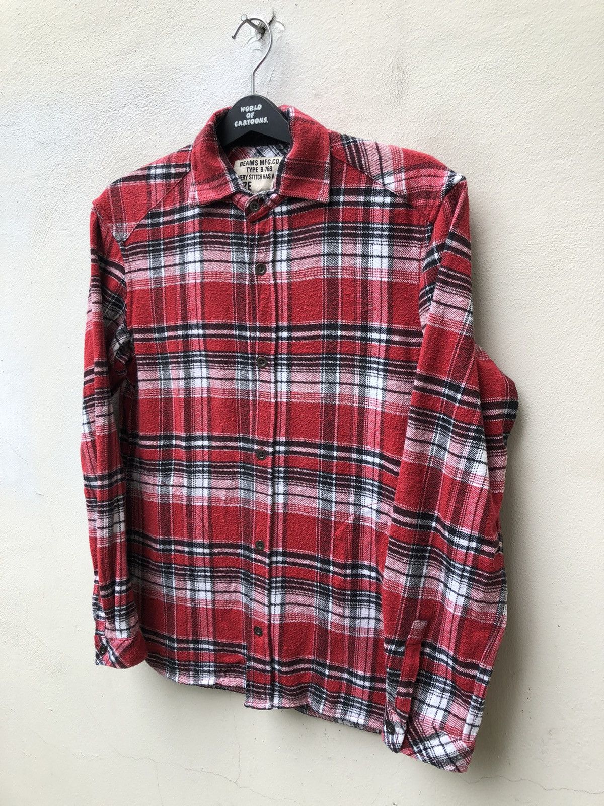 Beams Japan Beams Japan Type B-76B Flannel Shirt Size US M / EU 48-50 / 2 - 4 Thumbnail
