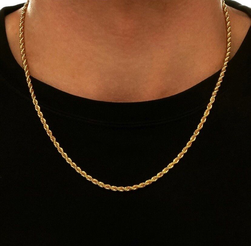 Givenchy RARE GIVENCHY GOLD ROPE VINTAGE CHAIN NECKLACE | Grailed