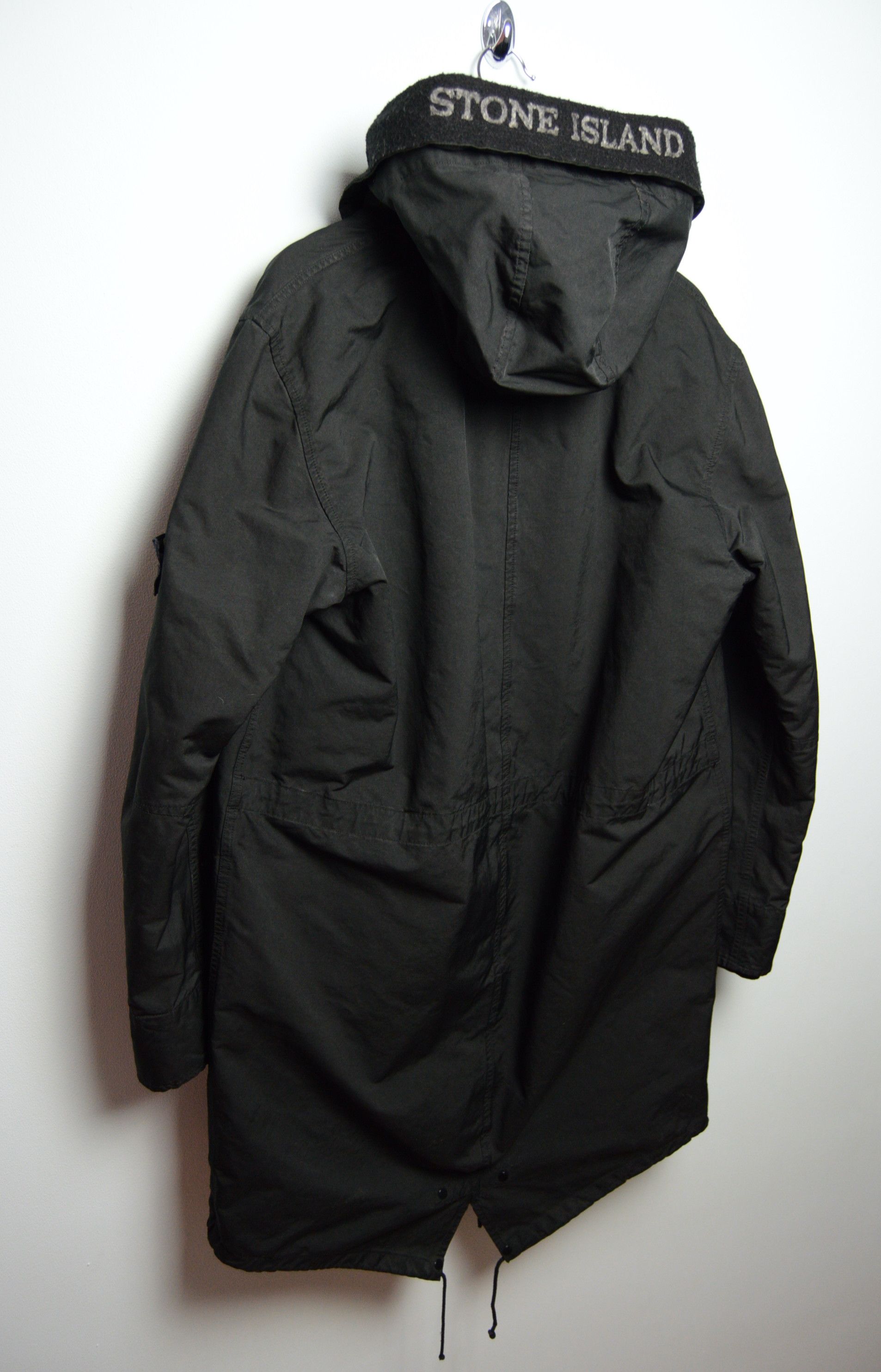 stone island fishtail parka size L-XL archive