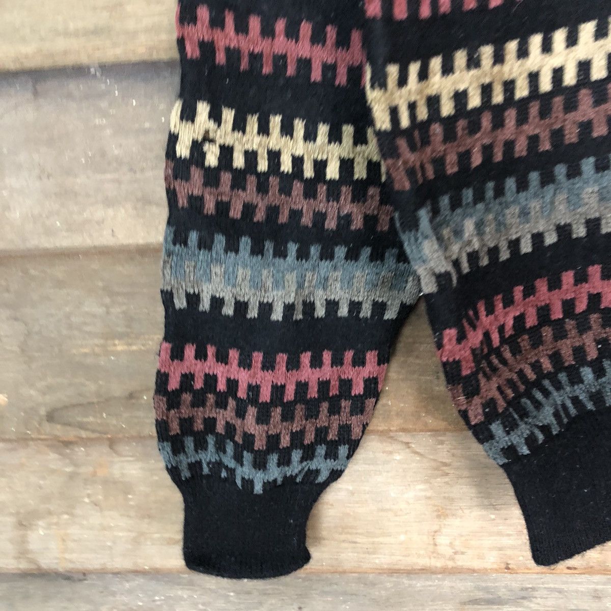 Homespun Knitwear Simple Life Multicolor Knitwear sweatshirt #370B Size S / US 4 / IT 40 - 6 Thumbnail