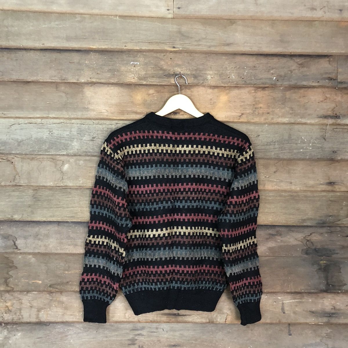 Homespun Knitwear Simple Life Multicolor Knitwear sweatshirt #370B Size S / US 4 / IT 40 - 12 Thumbnail