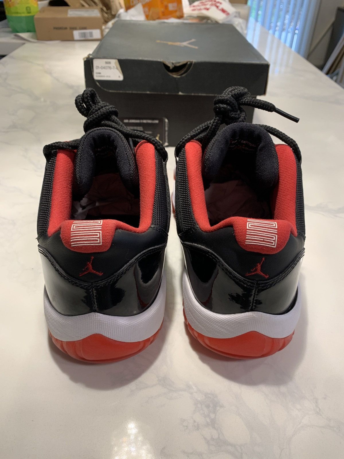 Jordan Brand Air Jordan 11 Retro Low “Bred” 2015 Size US 10 / EU 43 - 4 Thumbnail