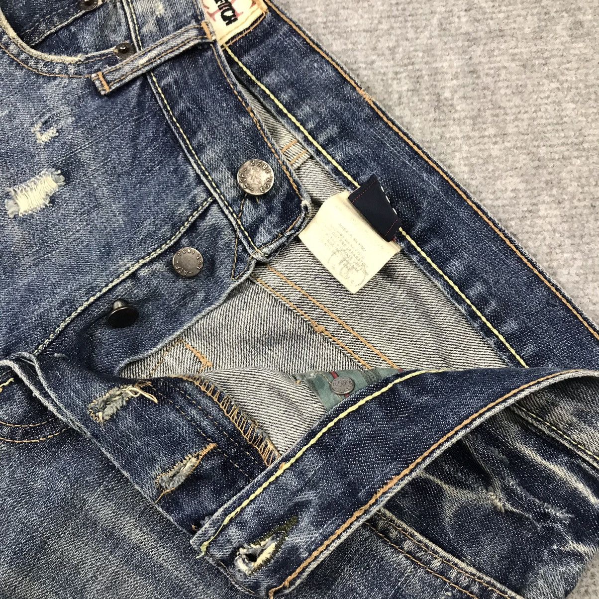Japanese Brand FLARED JEANS ABERCROMBIE AND FITCH DISTRESSED BAGGY PANTS Size US 32 / EU 48 - 17 Thumbnail