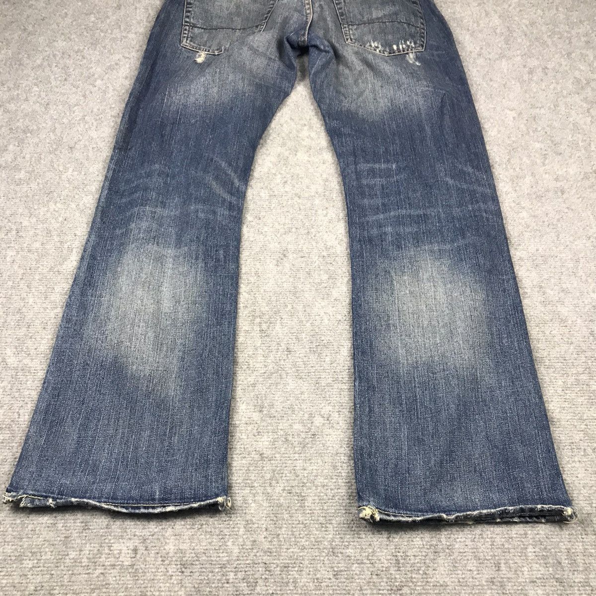 Japanese Brand FLARED JEANS ABERCROMBIE AND FITCH DISTRESSED BAGGY PANTS Size US 32 / EU 48 - 11 Thumbnail