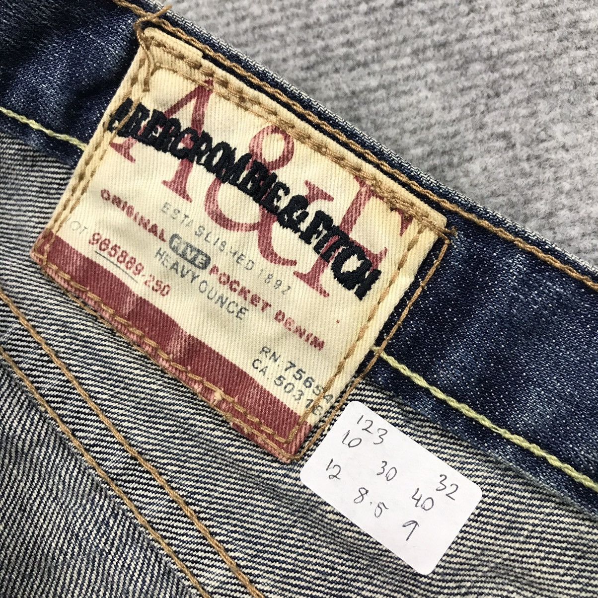 Japanese Brand FLARED JEANS ABERCROMBIE AND FITCH DISTRESSED BAGGY PANTS Size US 32 / EU 48 - 18 Thumbnail