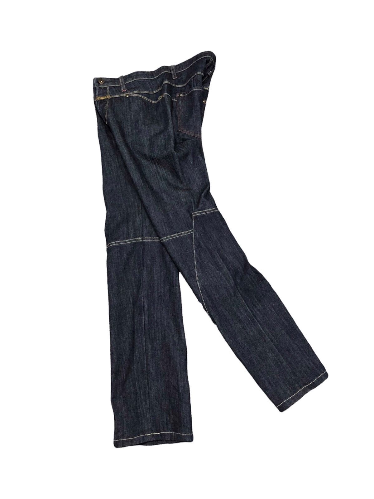 Marithe + Francois Girbaud 00's MFG denim hybrid jeans Size US 30 / EU 46 - 3 Thumbnail
