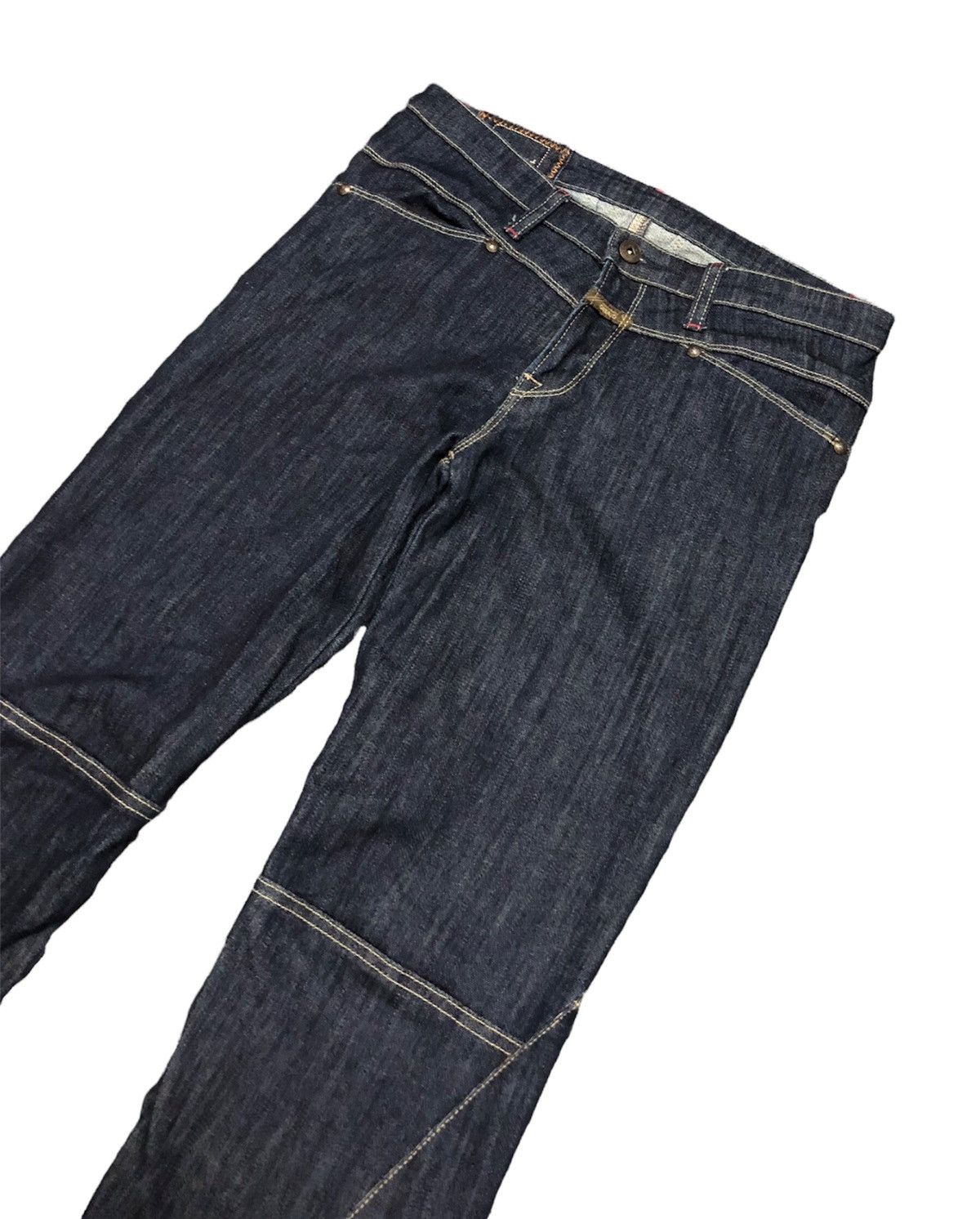 Marithe + Francois Girbaud 00's MFG denim hybrid jeans Size US 30 / EU 46 - 5 Thumbnail