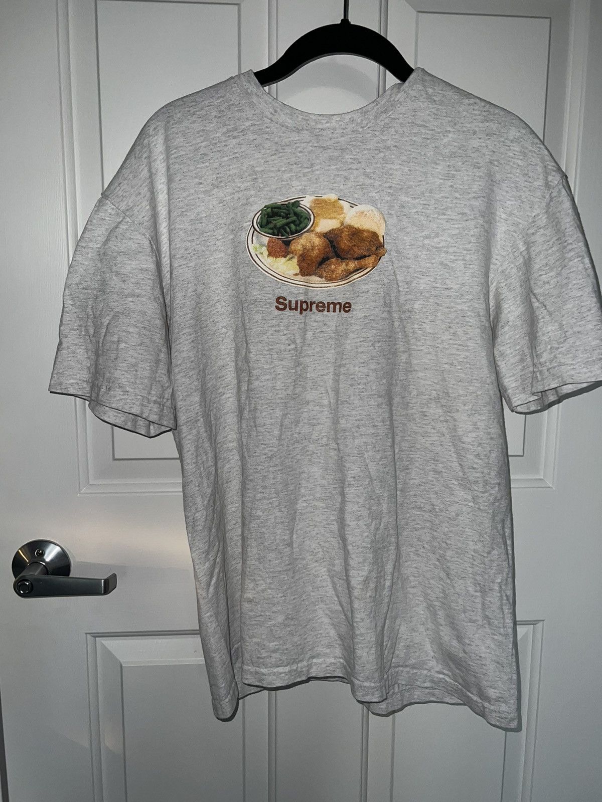 Supreme Chicken Dinner Tee Tops