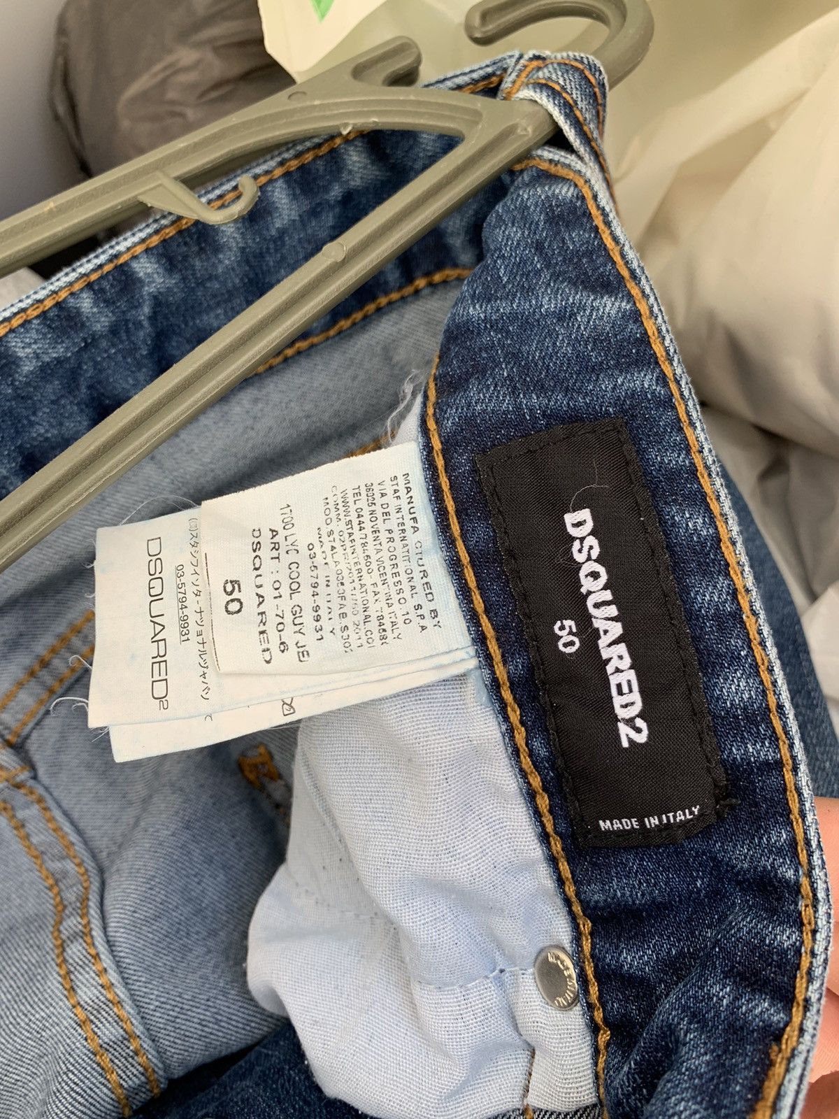 Dsquared2 Vintage Dsquared2 Jeans Size US 32 / EU 48 - 11 Thumbnail