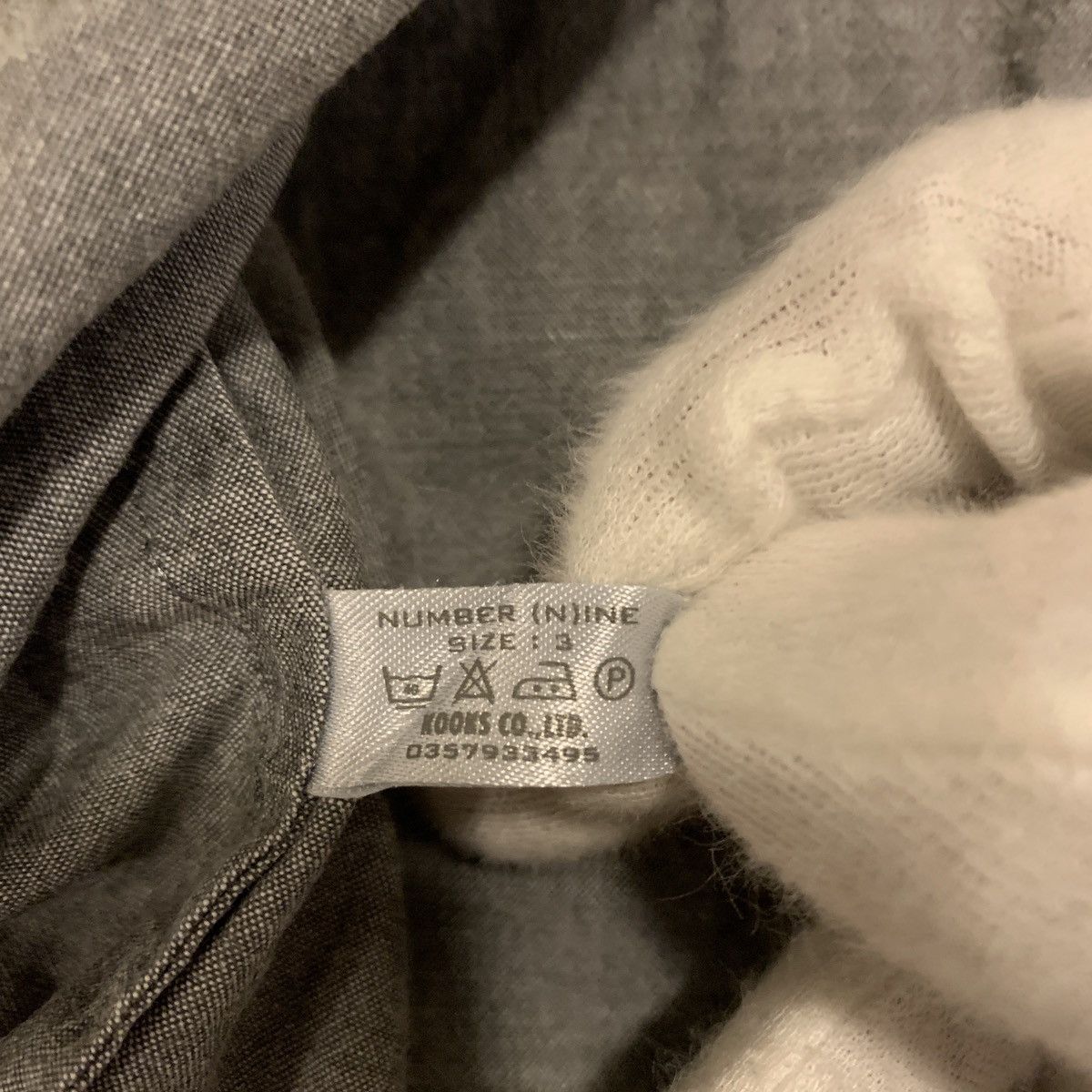 Number (N)ine Number (N)ine 2001SS Jeff Buckley Mystery White Boy Shirt Size US L / EU 52-54 / 3 - 6 Thumbnail