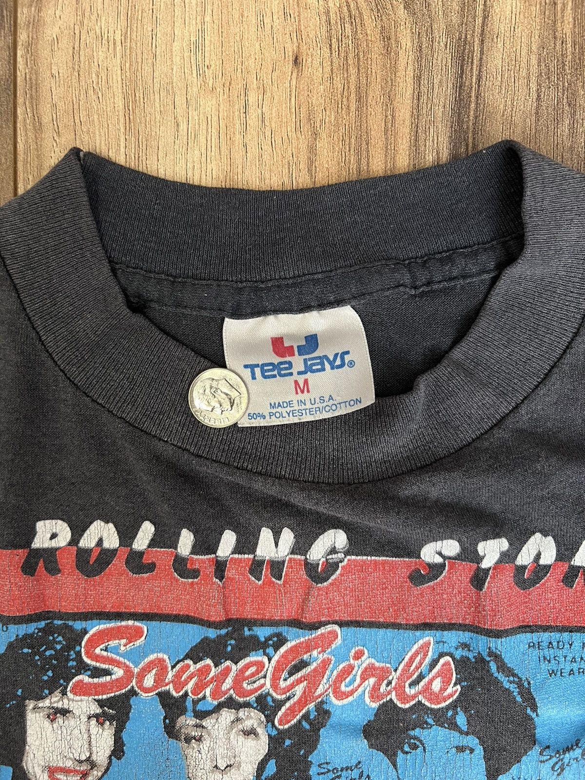 Rolling Stones Some Girls Vintage Shirt