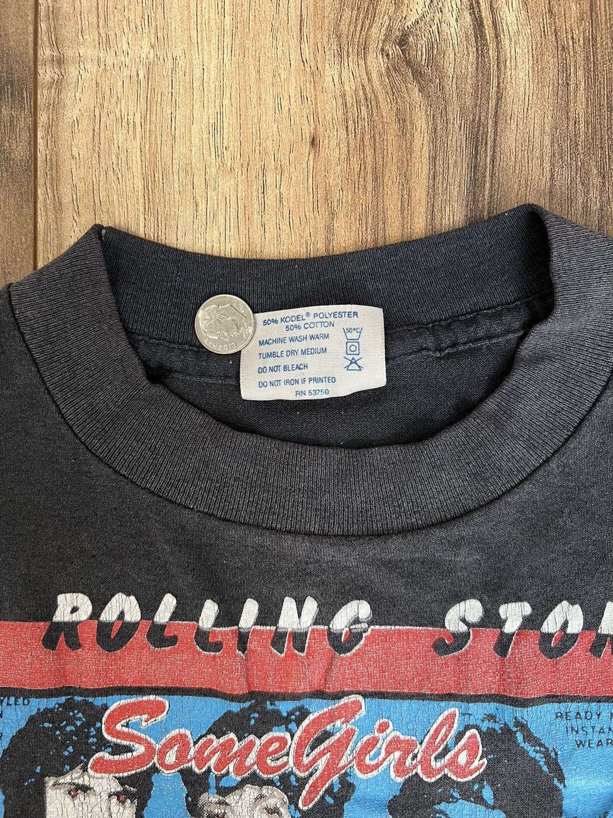 Rolling Stones Some Girls Vintage Shirt