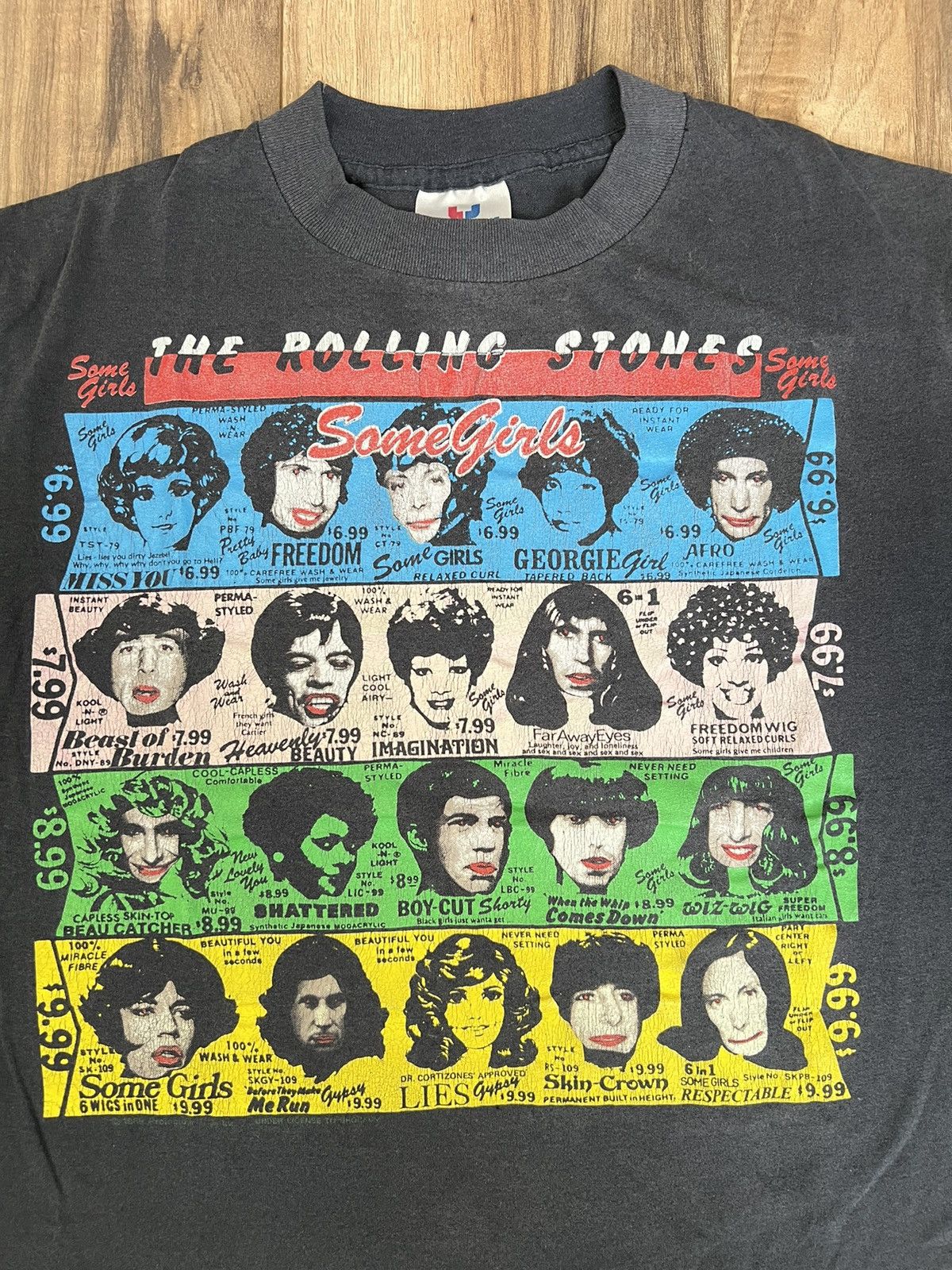 Rolling Stones Some Girls Vintage Shirt