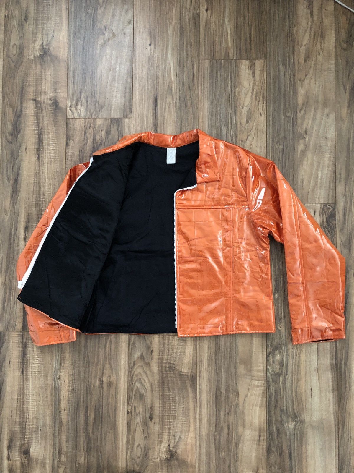 Vintage 90’s PVC Iridescent Rave Jacket Fashionplate Gen X Size US S / EU 44-46 / 1 - 4 Thumbnail
