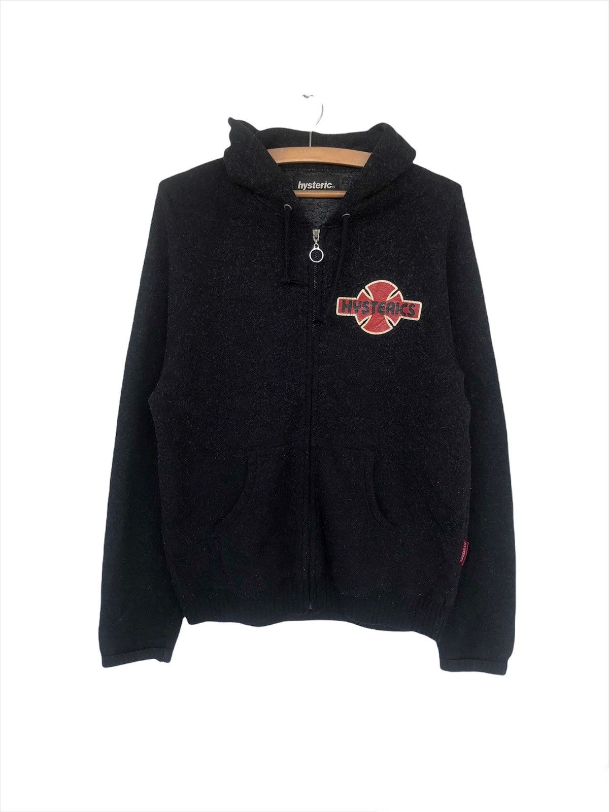Hysteric Glamour GRAIL🔥Hysteric Independent Truck Logo Wool Hoodie Size US M / EU 48-50 / 2 - 3 Thumbnail