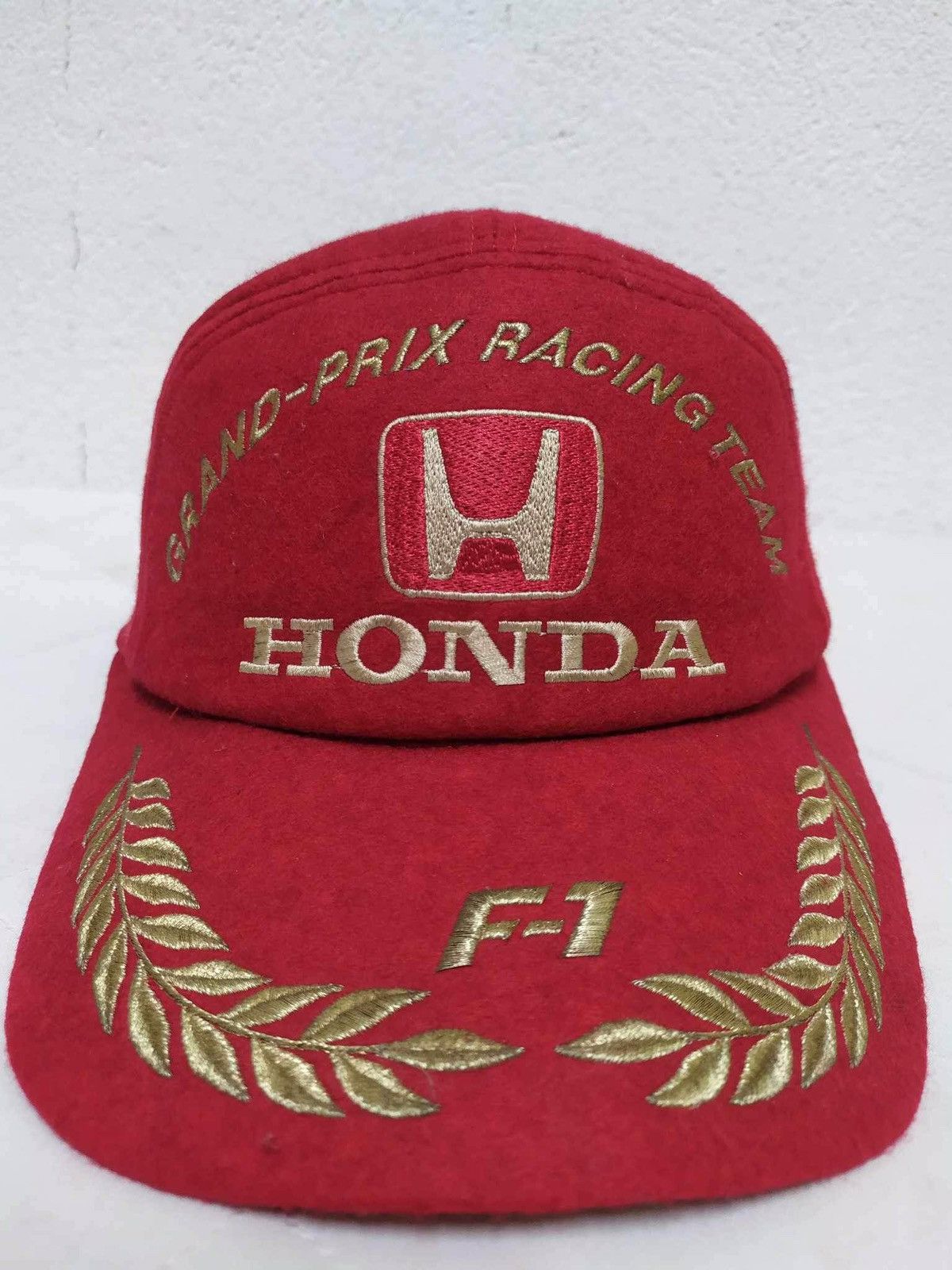 Honda VINTAGE Honda Grand Prix Racing Team f1 Podium Hat Cap Size ONE SIZE - 7 Thumbnail