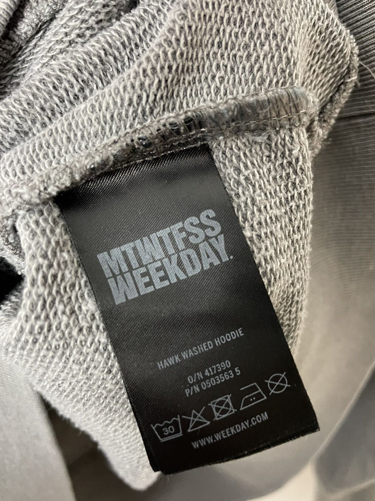 Weekday Weekday Hawk Washed Hoodie Streetwear Hype Rare Basic Skate Size US S / EU 44-46 / 1 - 4 Thumbnail