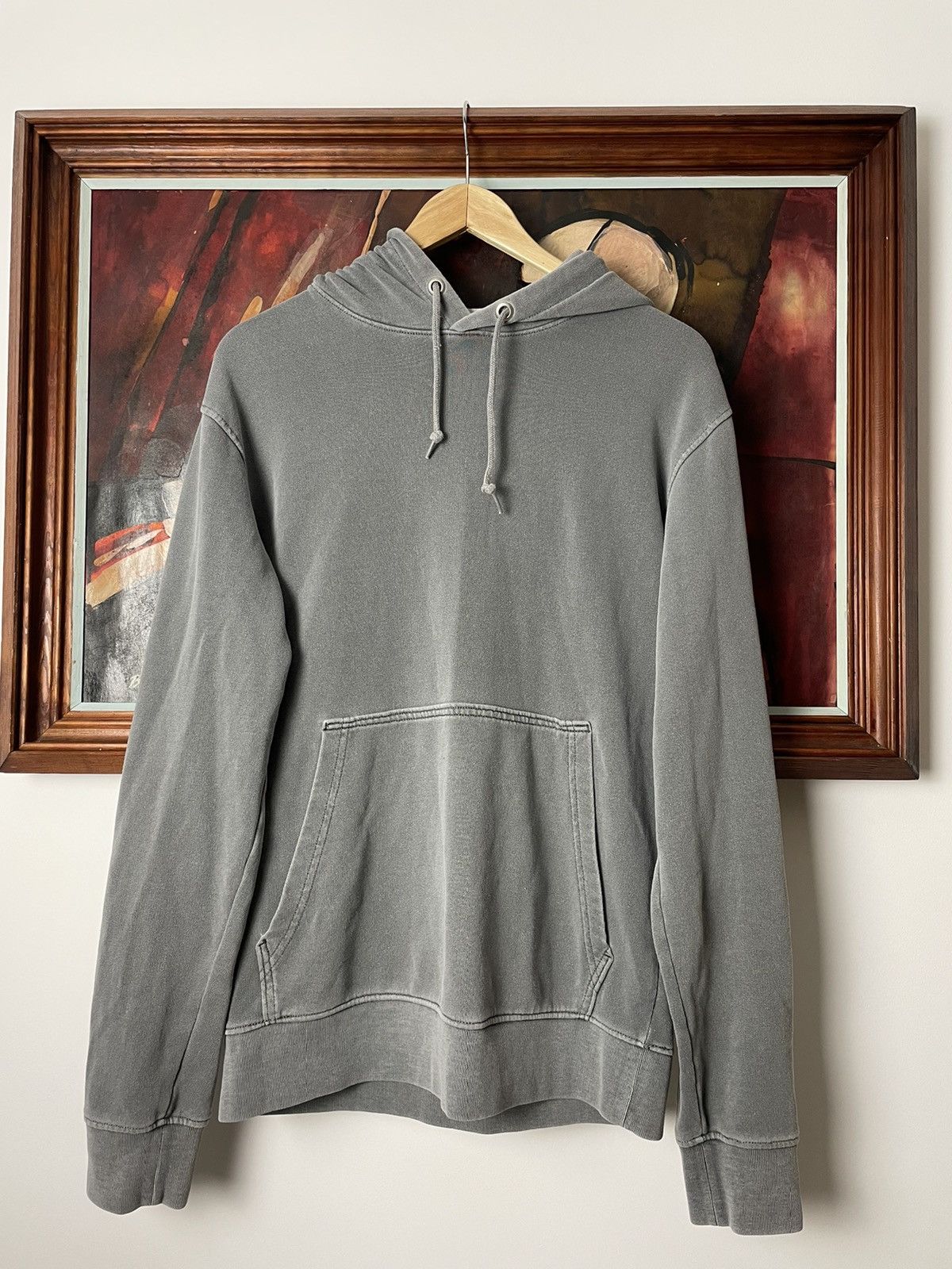 Weekday Weekday Hawk Washed Hoodie Streetwear Hype Rare Basic Skate Size US S / EU 44-46 / 1 - 1 Thumbnail