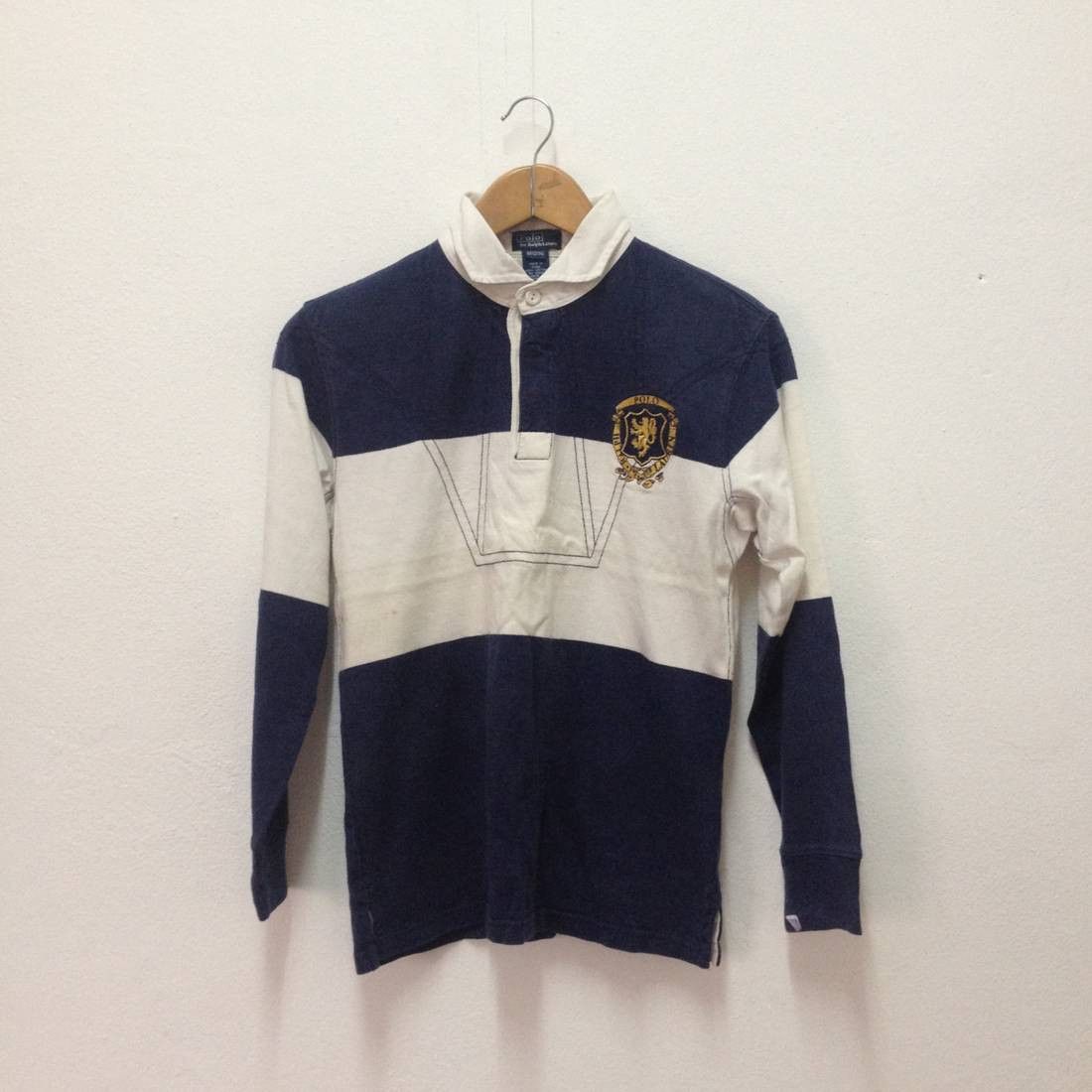 Polo Ralph Lauren POLO RALPH LAUREN Shirt Long Sleeves Stripe Hip hop Size US M / EU 48-50 / 2 - 1 Thumbnail