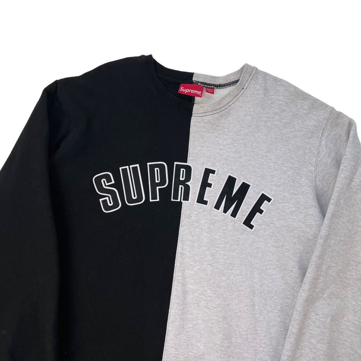 Supreme Supreme Split Arc Logo Sweatshirt | Grailed