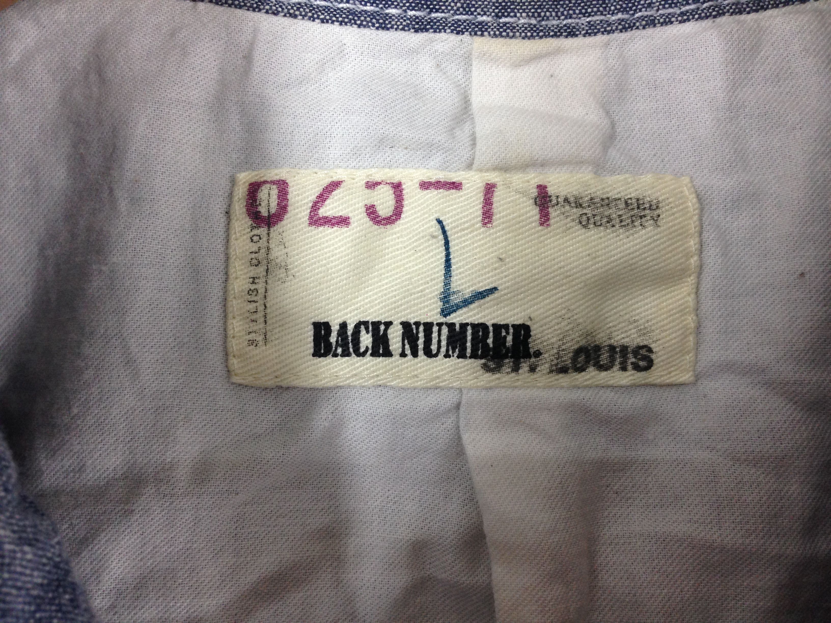 Japanese Brand Back Number Jacket coats Size US M / EU 48-50 / 2 - 3 Thumbnail