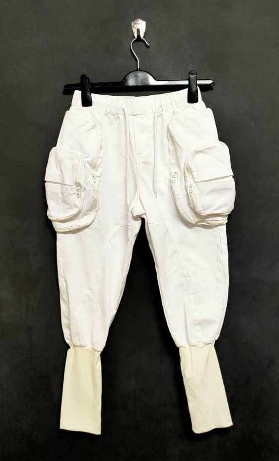 image of Beauty Beast x Seditionaries Tactical Cargo Pant in White, Women's (Size 27)