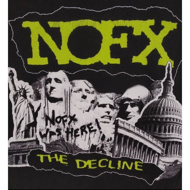 Band Tees Vintage 2000's Nofx Band Punk Rock Concert T-shirt Size US M / EU 48-50 / 2 - 2 Thumbnail