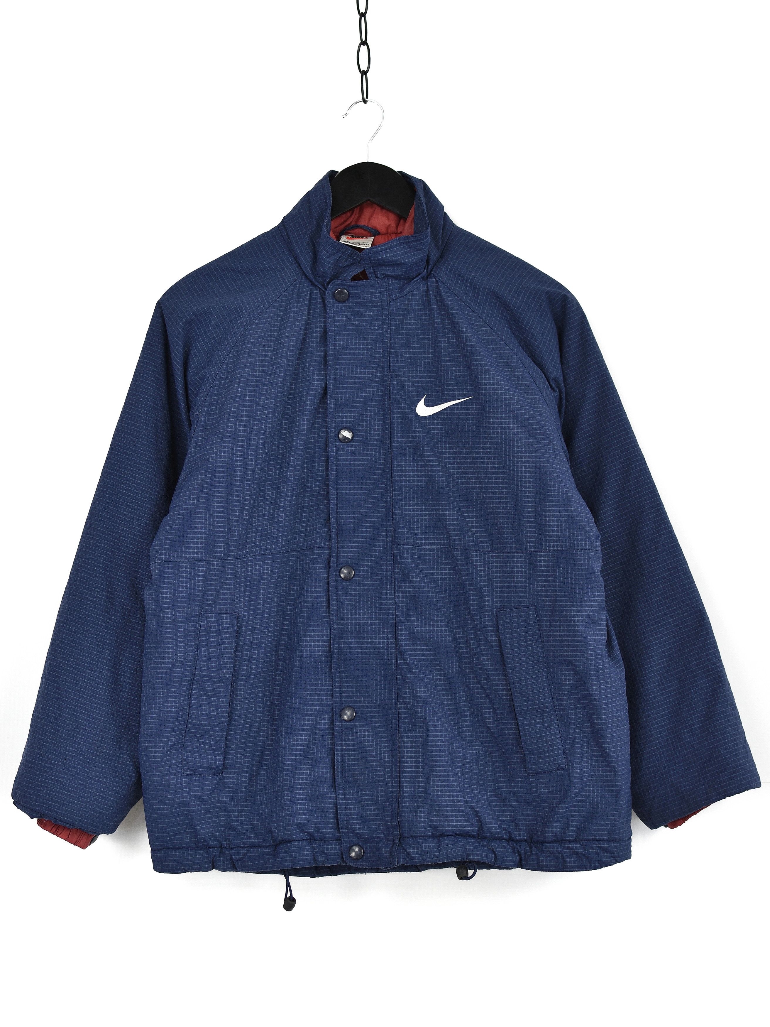 Nike × Vintage Vintage 90s Nike Bomber Jacket Size US S / EU 44-46 / 1 - 3 Thumbnail