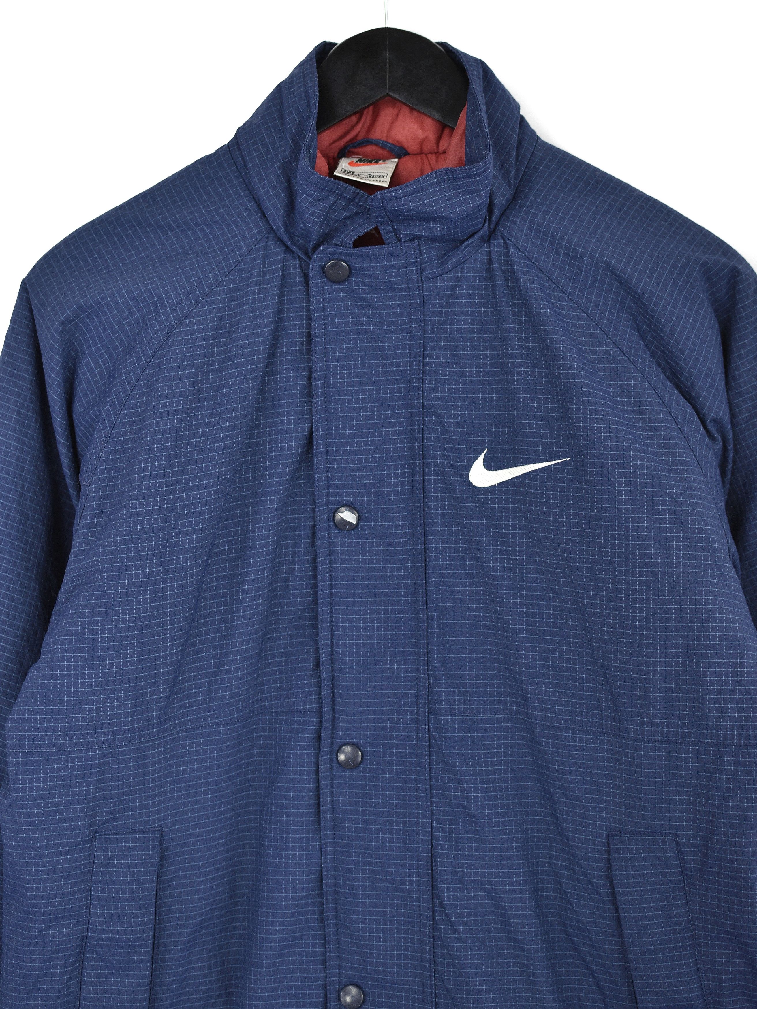 Nike × Vintage Vintage 90s Nike Bomber Jacket Size US S / EU 44-46 / 1 - 6 Thumbnail