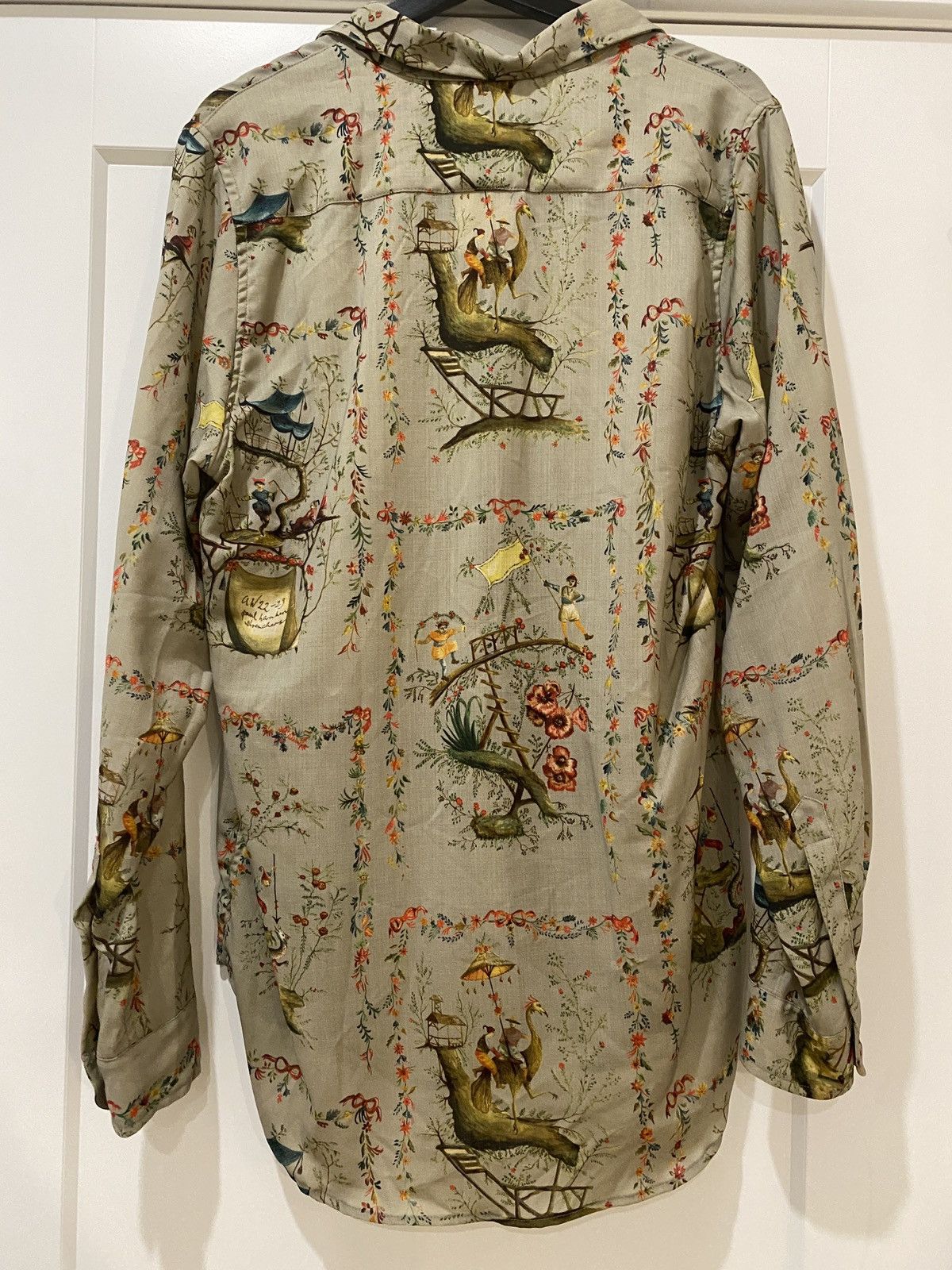 Paul Harnden Shoemakers 22AW wool printed shirt Size US L / EU 52-54 / 3 - 2 Thumbnail