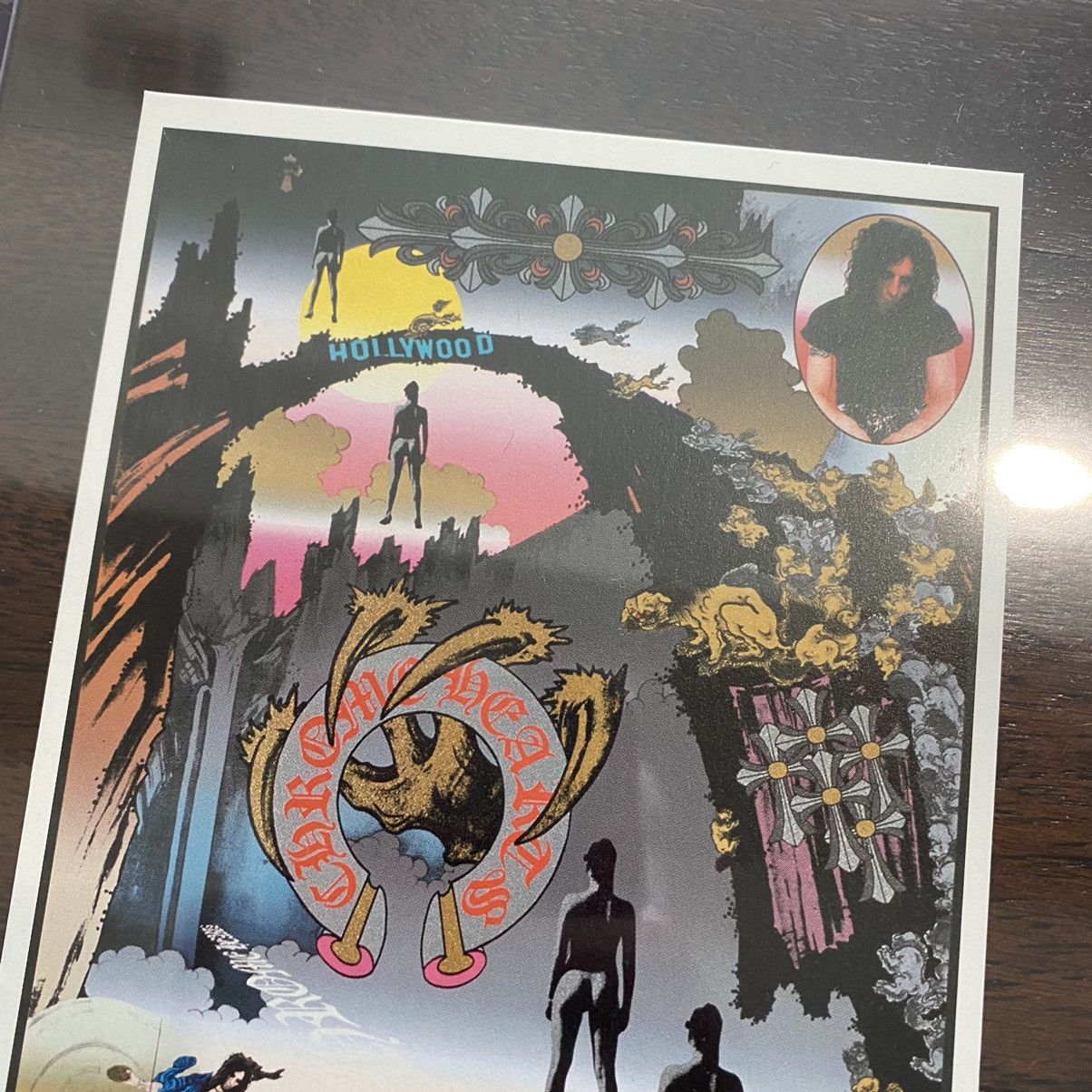 Chrome Hearts × Vintage RARE 1997 Chrome Hearts x Tadanori Yokoo Post Card Size ONE SIZE - 3 Thumbnail
