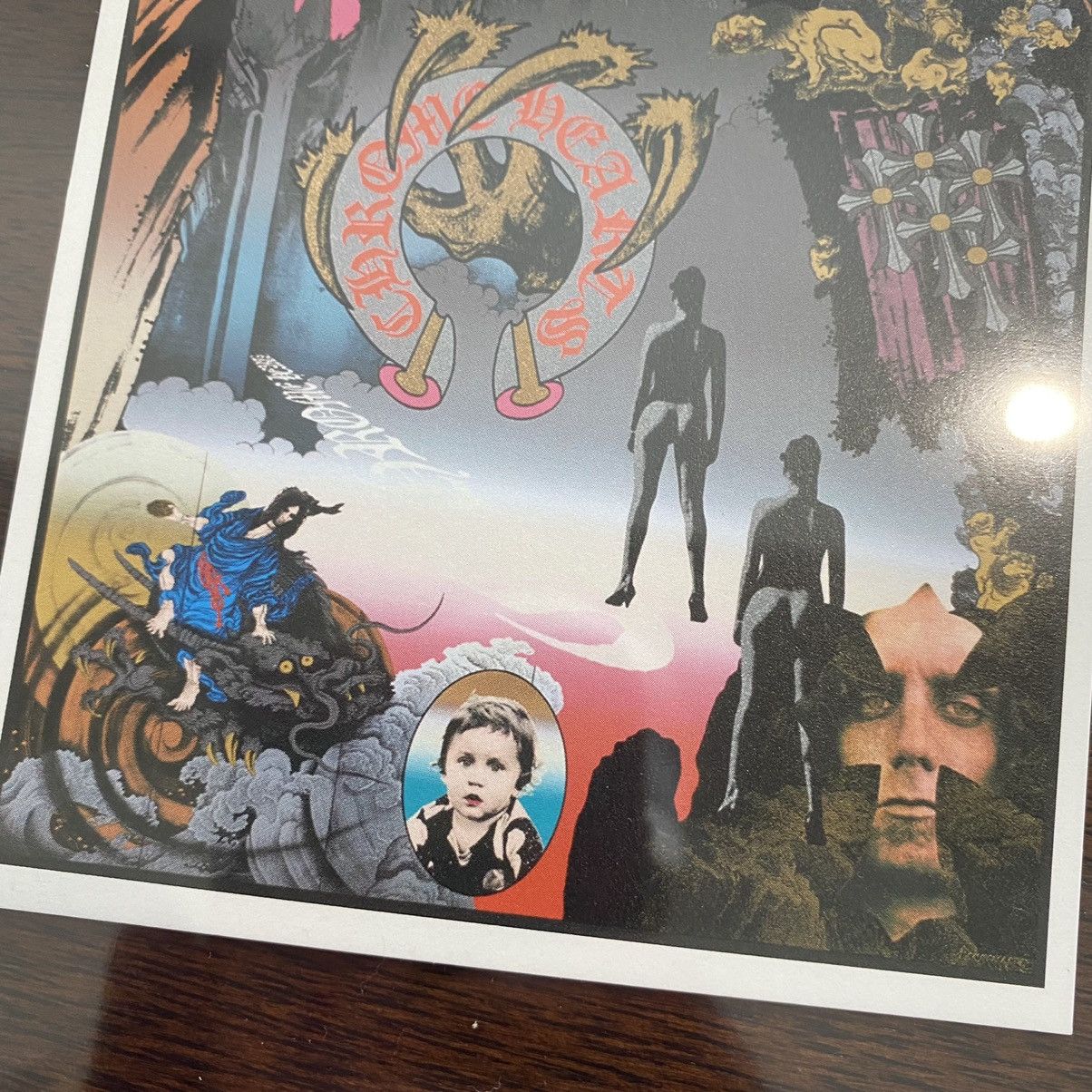 Chrome Hearts × Vintage RARE 1997 Chrome Hearts x Tadanori Yokoo Post Card Size ONE SIZE - 2 Thumbnail
