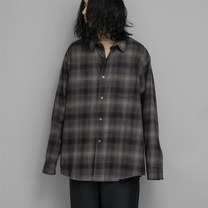 Stein Stein Oversized Cotton Flannel Shirt ST.467 | Grailed 