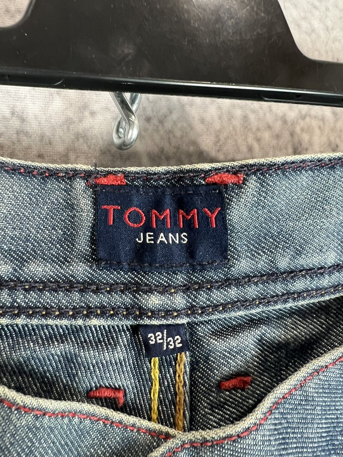 Tommy Hilfiger Vintage Tommy Jeans baggy Cargo denim pants Size US 34 / EU 50 - 5 Thumbnail