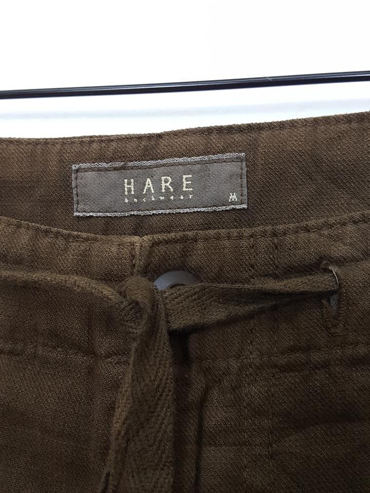 HARE × Japanese Brand HARE Drawstring Adjustable Waist/Hem Fatigue Pant Size US 32 / EU 48 - 8 Thumbnail