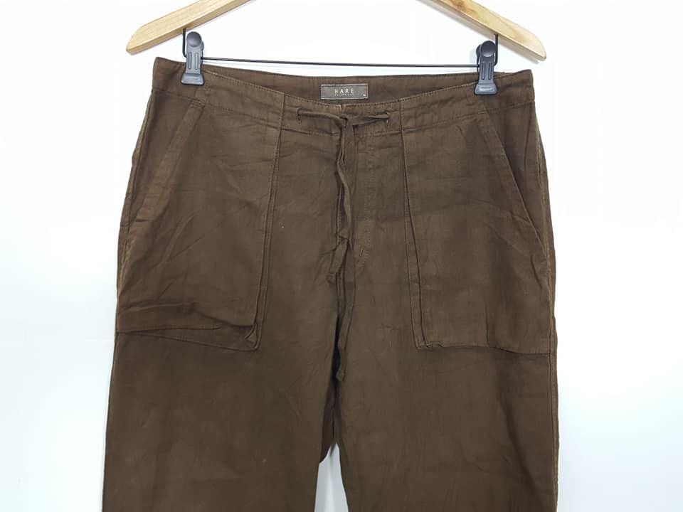 HARE × Japanese Brand HARE Drawstring Adjustable Waist/Hem Fatigue Pant Size US 32 / EU 48 - 7 Thumbnail