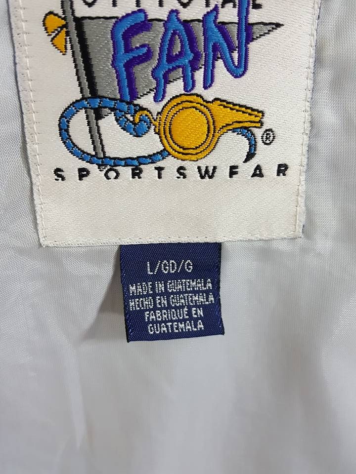 MLB LOS ANGELES DODGERS Official Fan Sportswear Snap Jacket Size US L / EU 52-54 / 3 - 9 Thumbnail