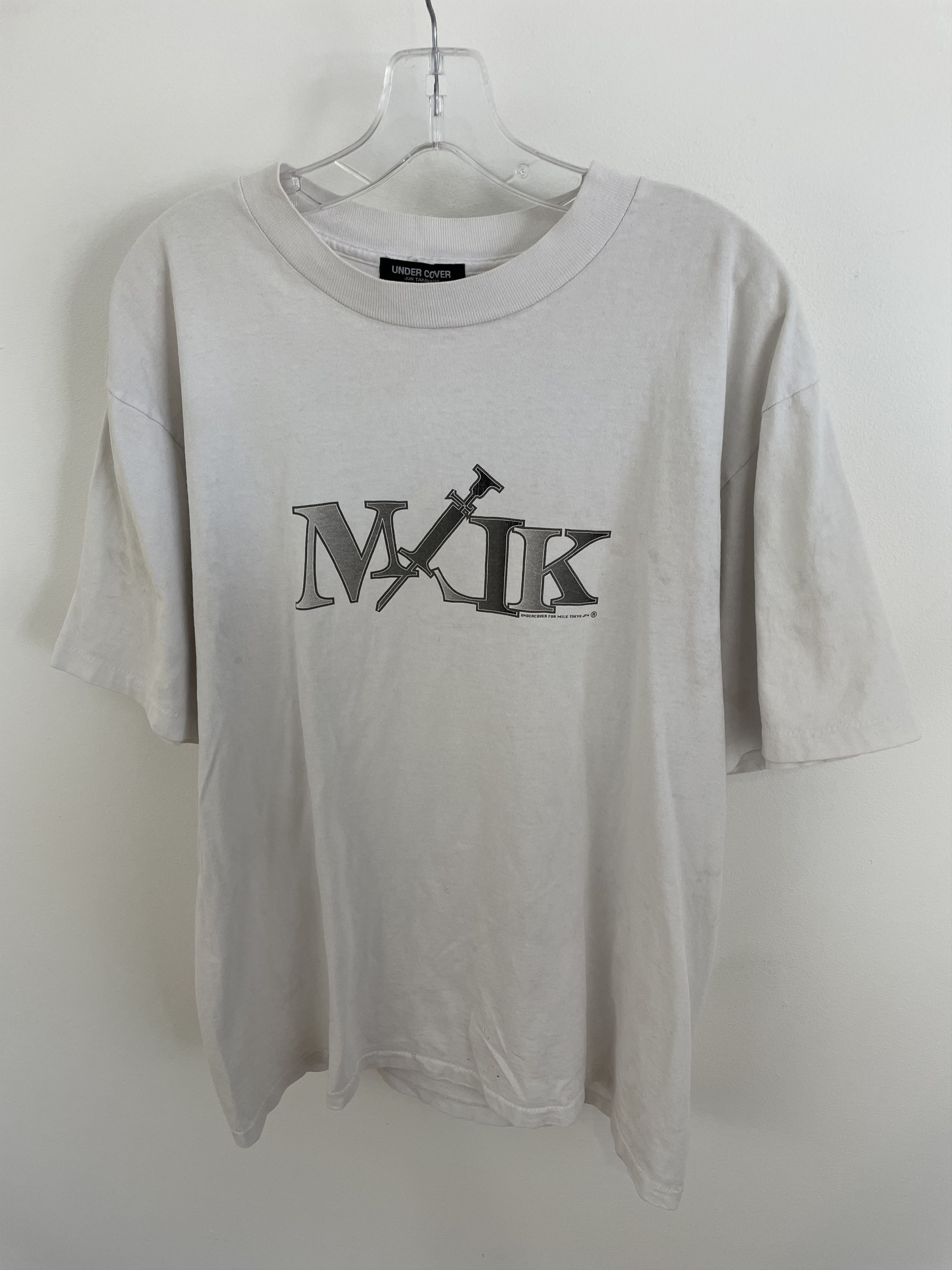 Undercover 90’s Milk T-Shirt Size US L / EU 52-54 / 3 - 2 Thumbnail